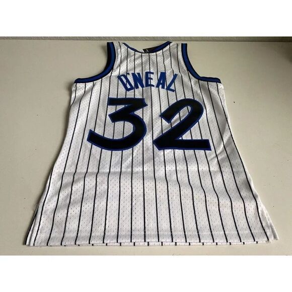 Mitchell & Ness NBA Swingman Jersey Magic 93-94 Shaquille O'Neal Men’s Sz S NEW - Picture 9 of 13